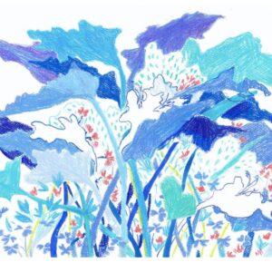 Jardín Azul para esconderse